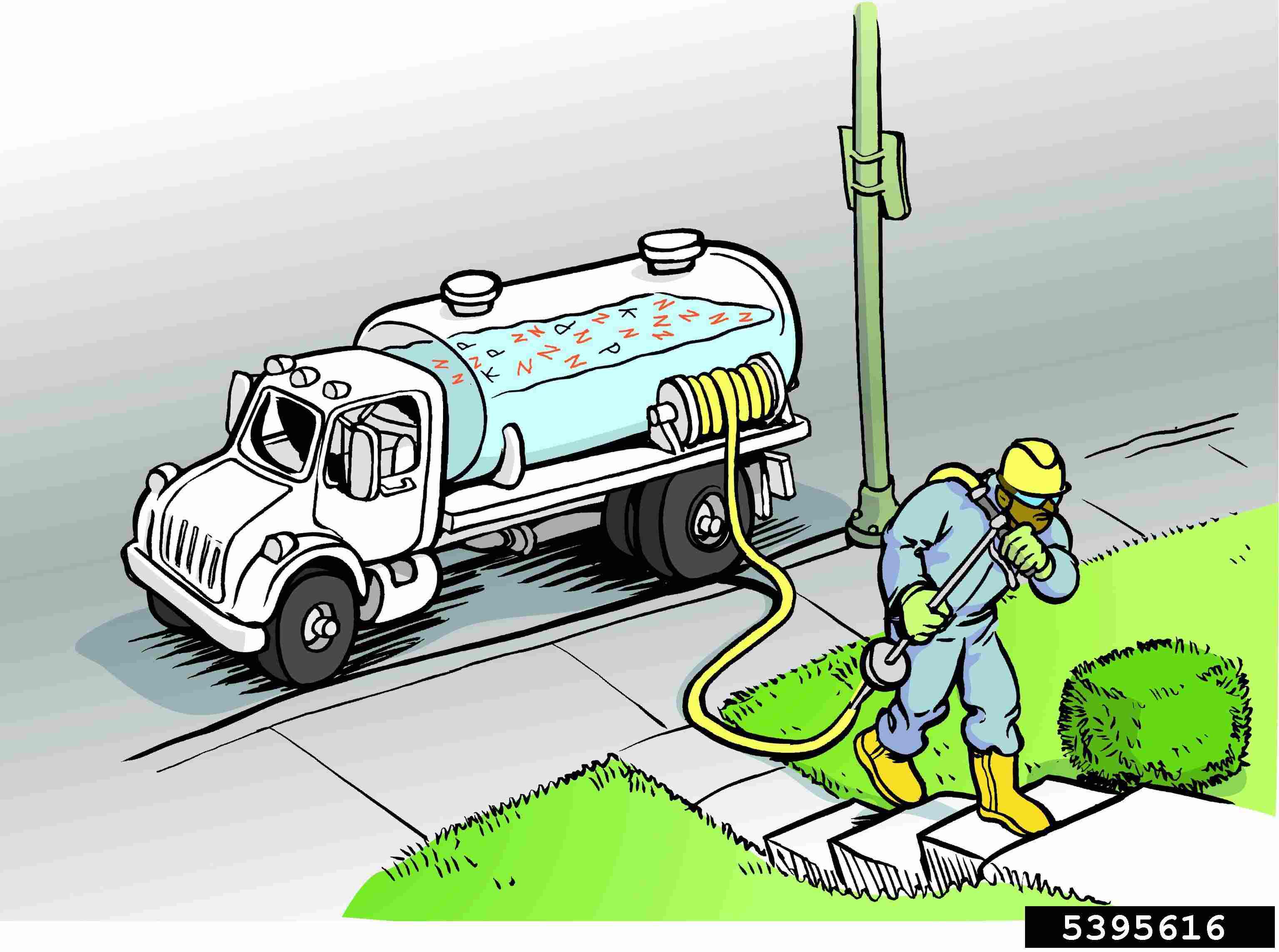 Tree deep-root fertililzation truck. Photo: International Society of Arboriculture, Bugwood.org