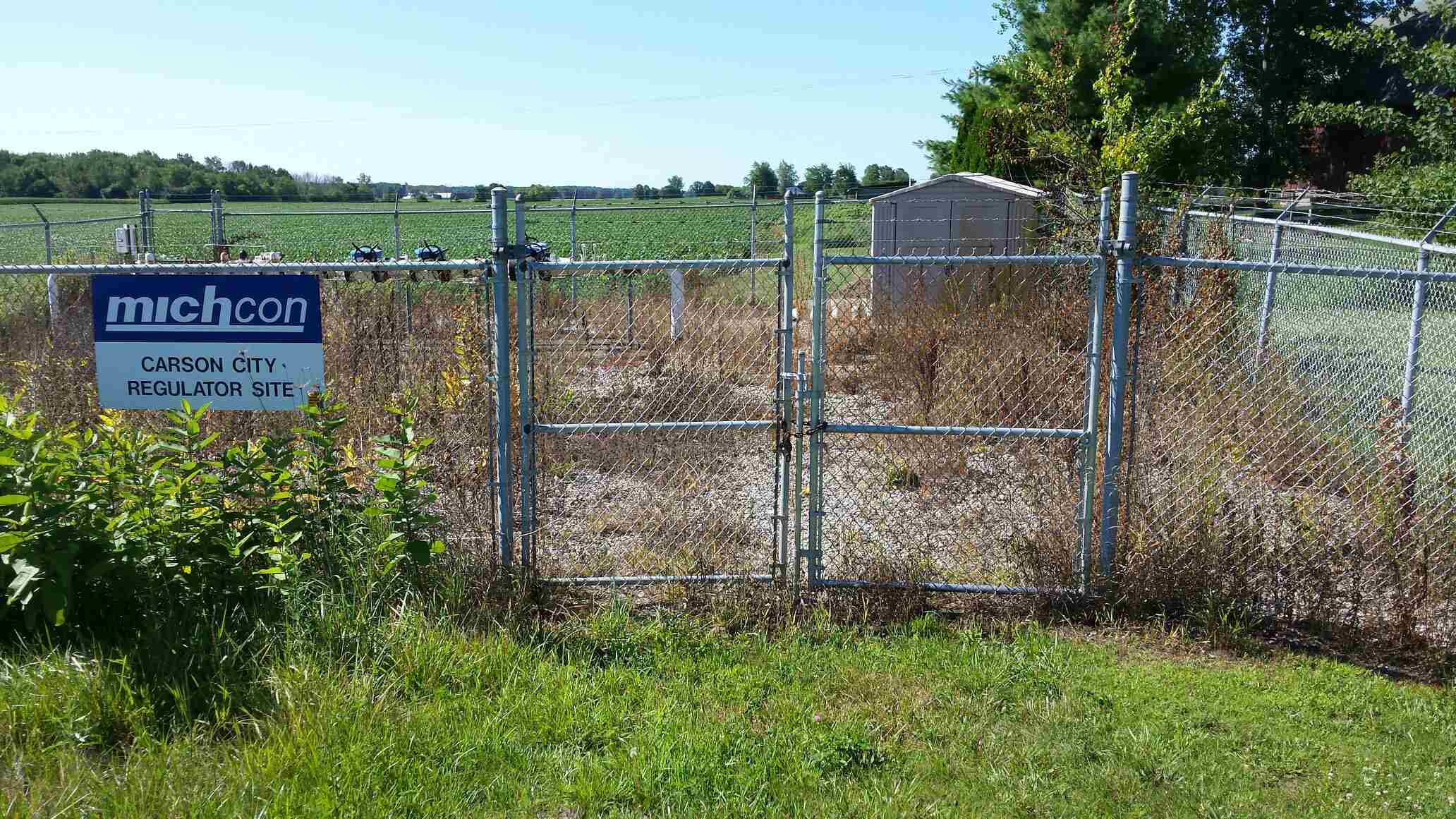 Bare ground application at substation site. | Owen Tree Service